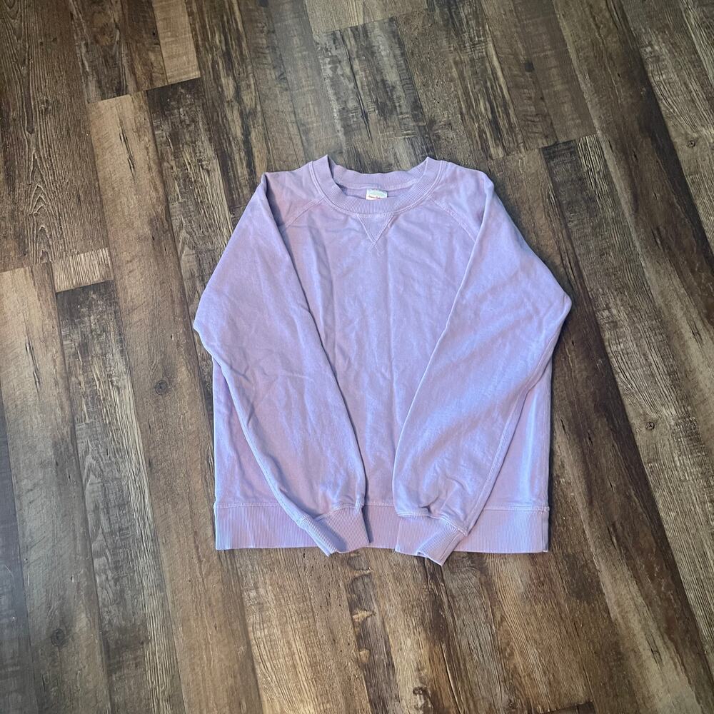 Hanna Andersson Girls’ French Terry Pullover | Size 12 | Sweet Lavender